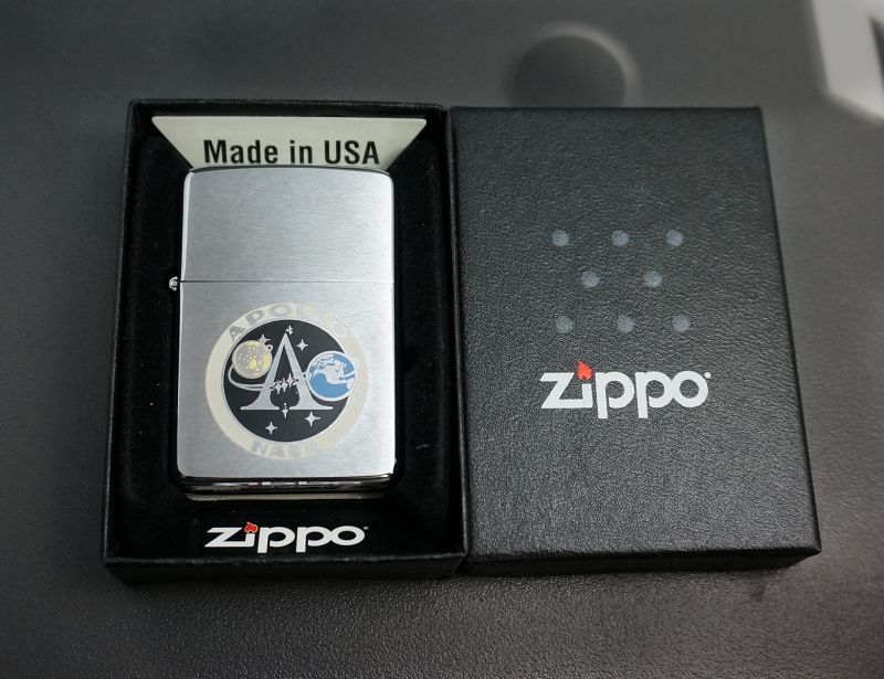 画像: zippo NASA 「APOLLO」 #200 1980年製造