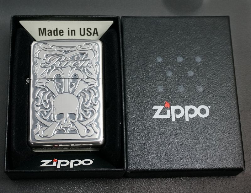 画像: zippo Roen DEEP ETCHING SV