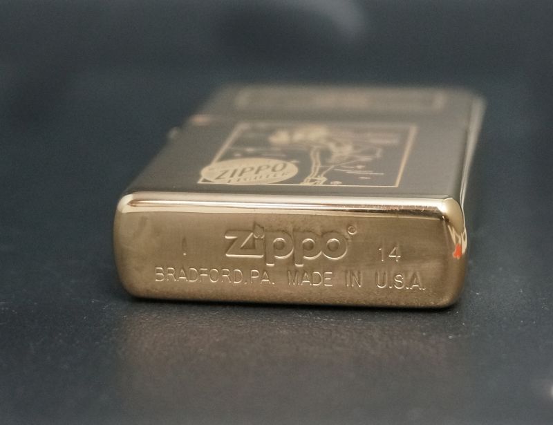 画像: zippo WINDY＆ボトム柄 #254B