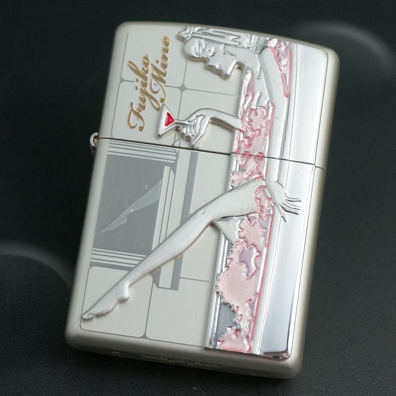 フラワープリント ZIPPO 不二子コレクション ベッドルーム ルパン三世