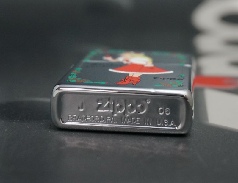 画像: zippo 100個限定クリスマスレディ #250 2006年製造 