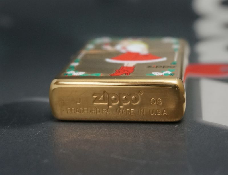 画像: zippo 100個限定クリスマスレディ #254 2006年製造