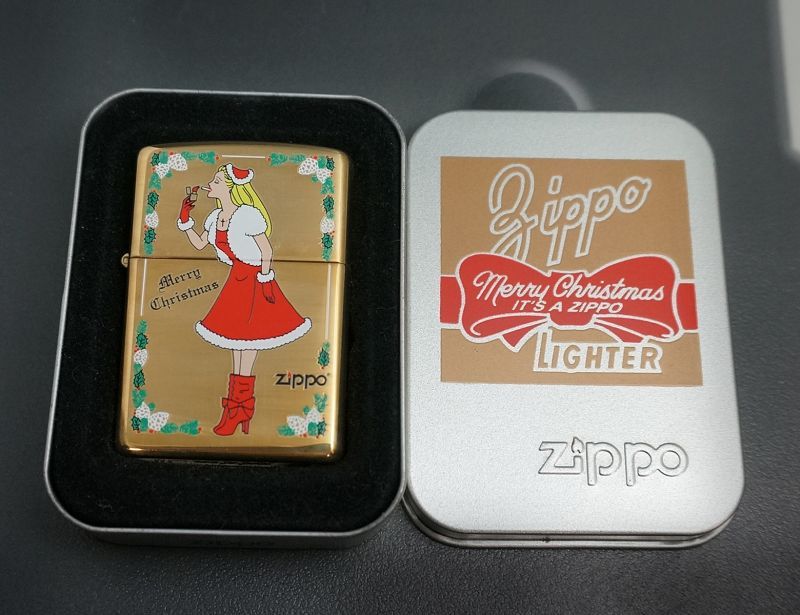 画像: zippo 100個限定クリスマスレディ #254 2006年製造