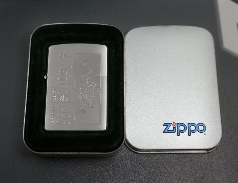 画像: zippo アトランタオリンピック記念 1995年製造