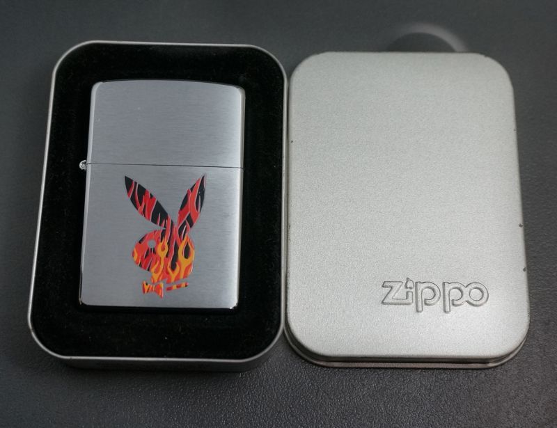 画像: zippo PLAYBOY 炎のバニー #200