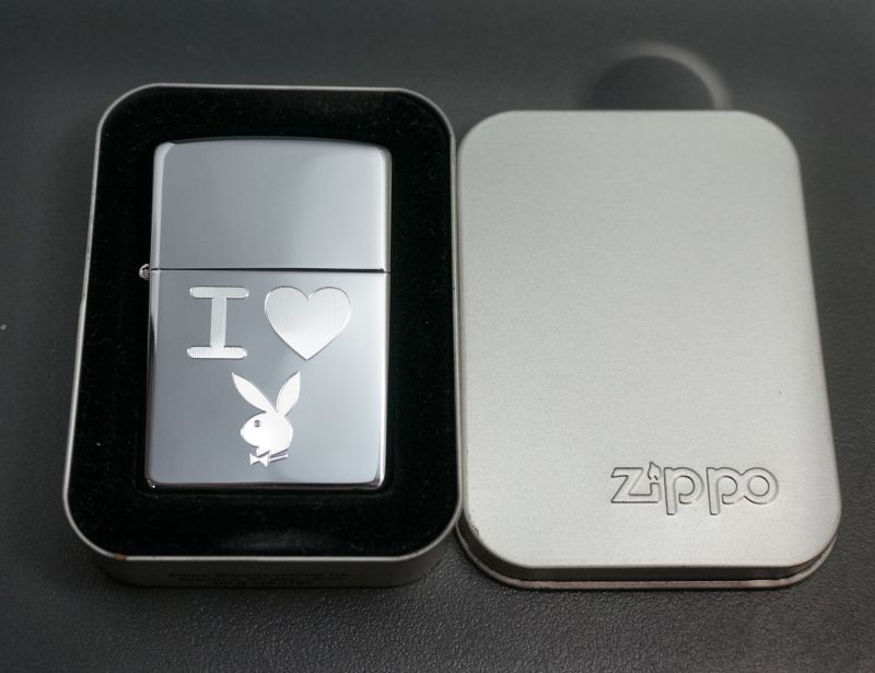 画像: zippo PLAYBOY 「I LOVE PLAYBOY」＃250