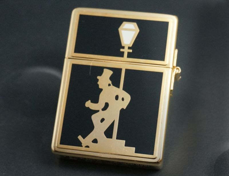 画像: zippo 1935レプリカ ドランカーショットグラスセット ゴールド シリアルNO.33