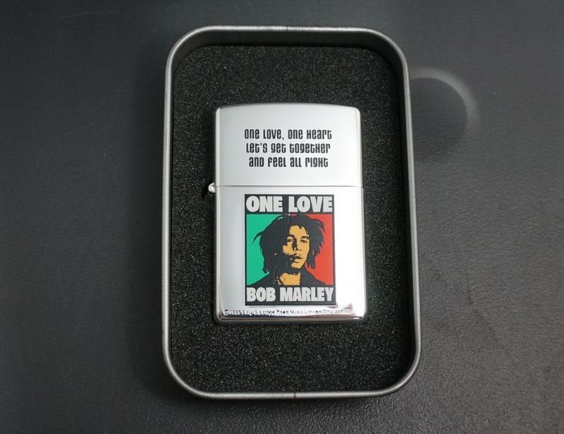 画像: zippo ボブ・マーリー（Bob Marley）ONE LOVE A 1999年製造
