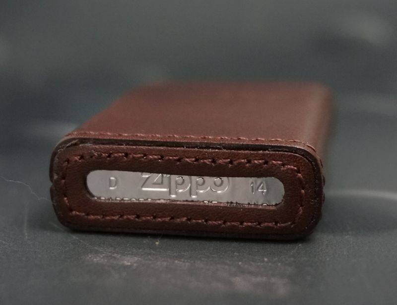 画像: zippo レザーZLG LBW ロゴ