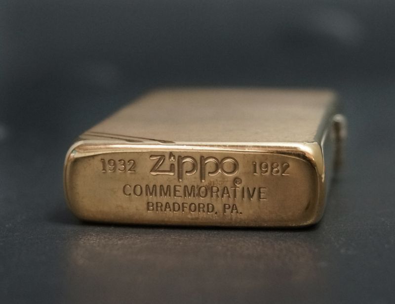 画像: zippo ジッポー創業50周年記念モデルCOMMEMORATIVE イニシャル「H.B」