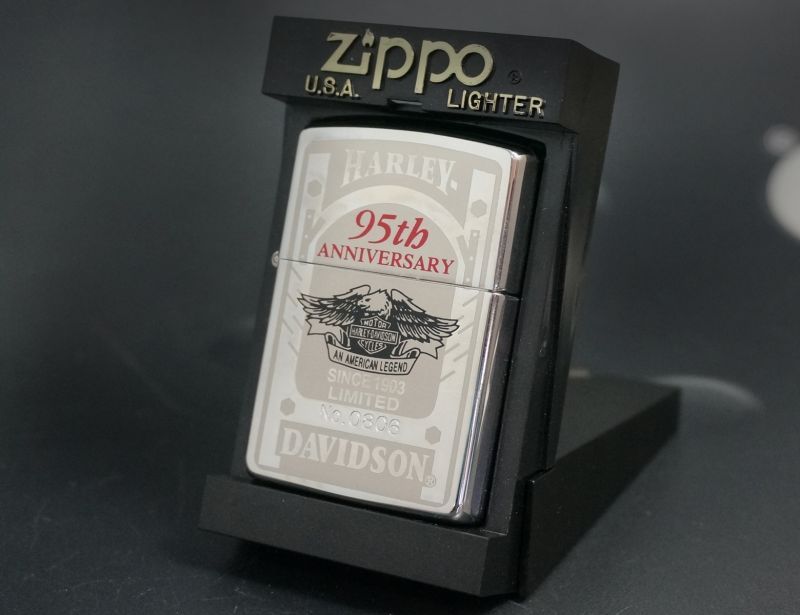 画像: zippo HARLEY-DAVIDSON 95周年記念