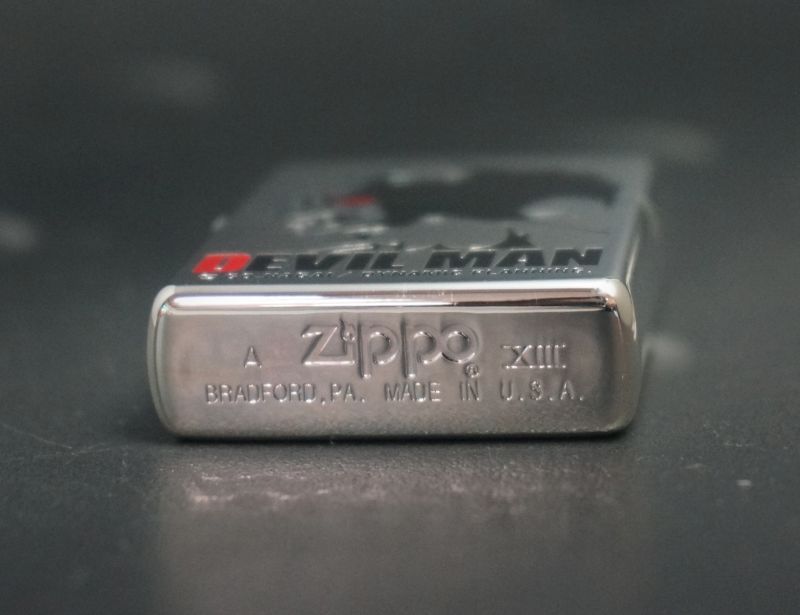 画像: zippo DEVILMAN フェイス Sカラー 1997年製造