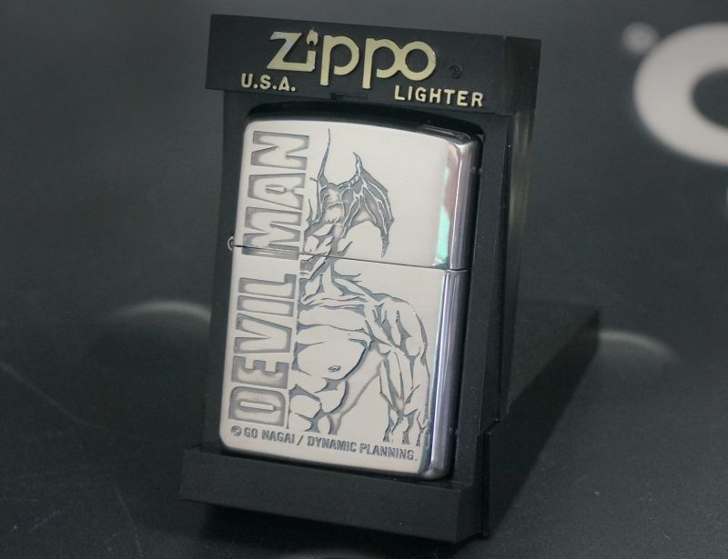 画像: zippo DEVILMAN　ハーフボディー 1996年製造