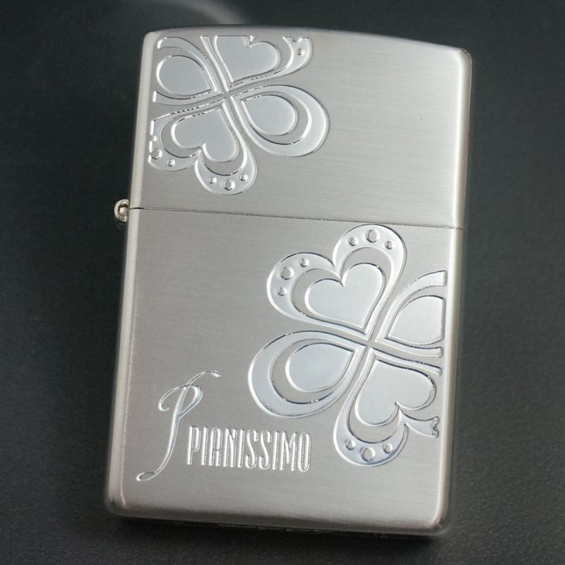 画像1: zippo PIANISSIMO 　クローバー NIPPON 2013 懸賞品