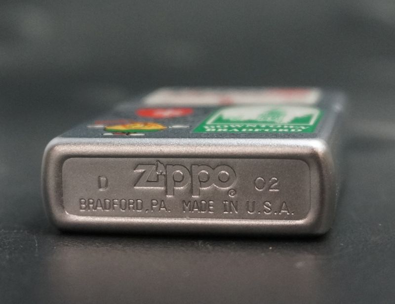 画像: zippo VISITORS CENTER 1000個限定 2002年製造 シリアルナンバー0005