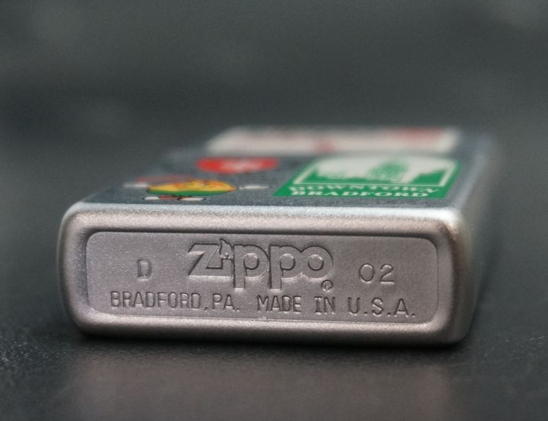 画像: zippo VISITORS CENTER 1000個限定 2002年製造