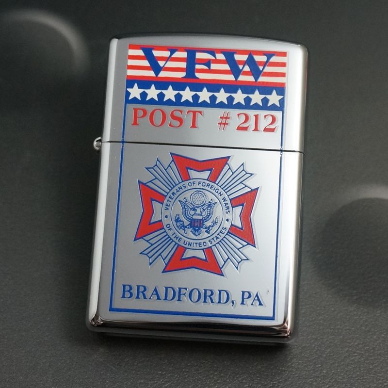 画像1: zippo BRADFORD VFW POST  2000年製造