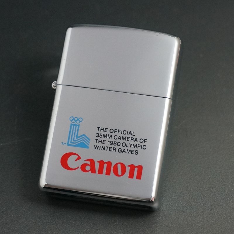 男性に人気！ 1980冬期オリンピック CANON zippo 1979年製造 G. zippo-LAND - その他