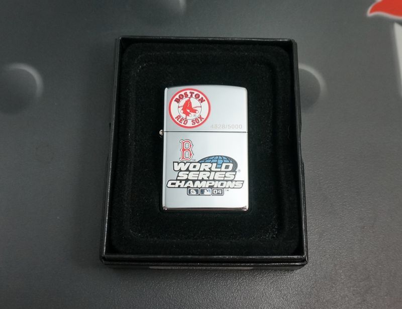 画像: zippo WORLD SERIES CHAMPIONS 2004 BOSTON RED SOX