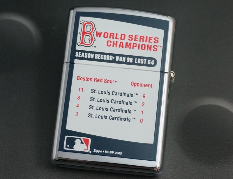 画像: zippo WORLD SERIES CHAMPIONS 2004 BOSTON RED SOX