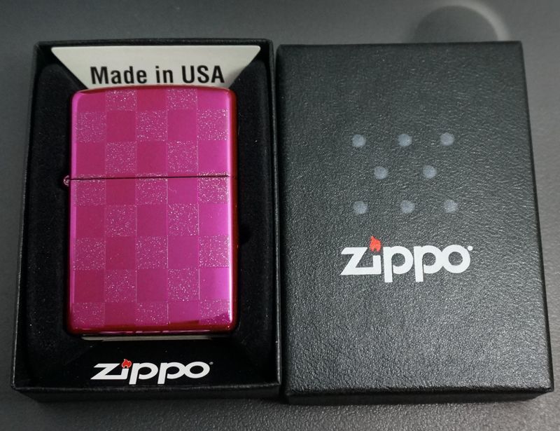 画像: zippo カラーチェック バイトレット 25CK-VT