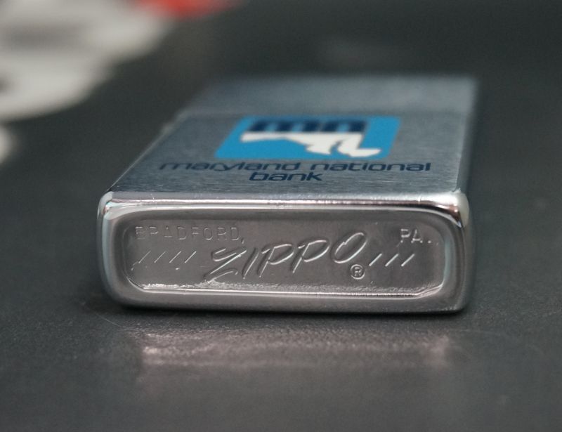 画像: zippo maryland national bank 1975年製造