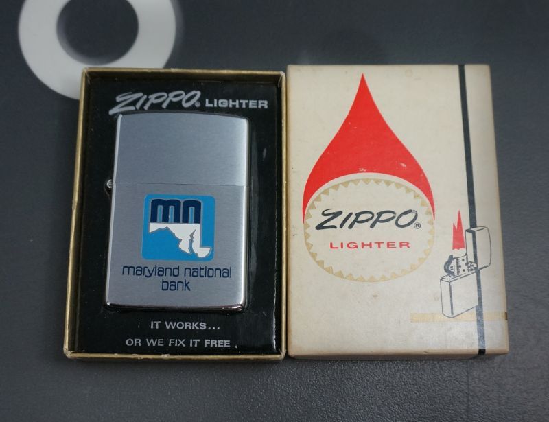 画像: zippo maryland national bank 1975年製造