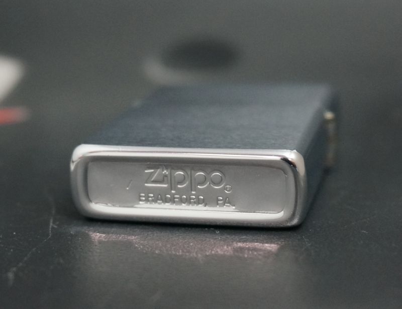 画像: zippo #200 ブラッシュ・クローム 1981年製造