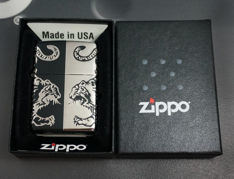 画像: zippo 虎4面 2BKS-TIHF