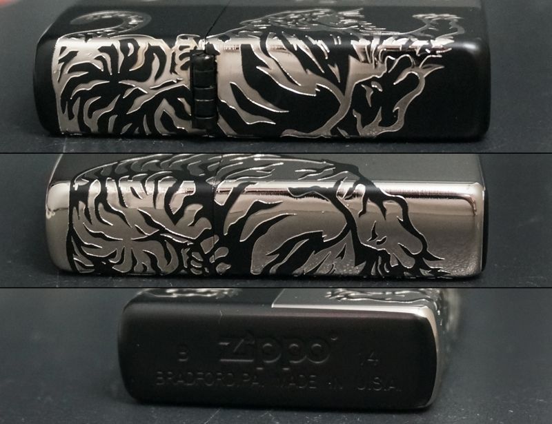 画像: zippo 虎4面 2BKS-TIHF