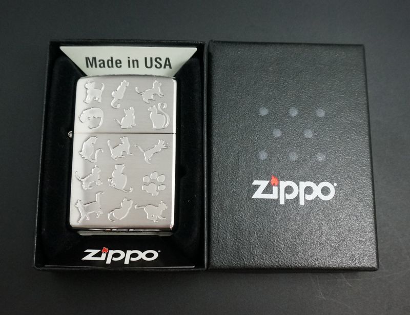 画像: zippo キャットパーティー SV