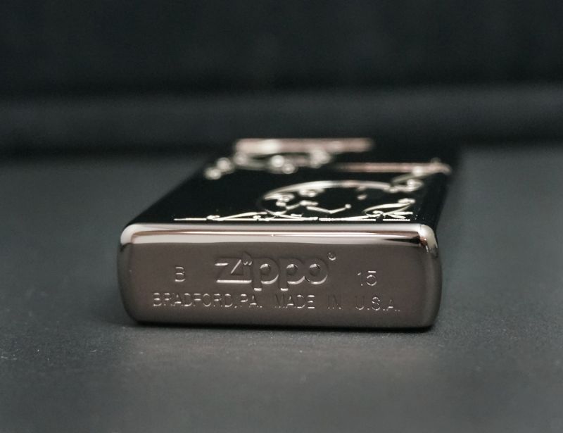 画像: zippo キャットリング BK