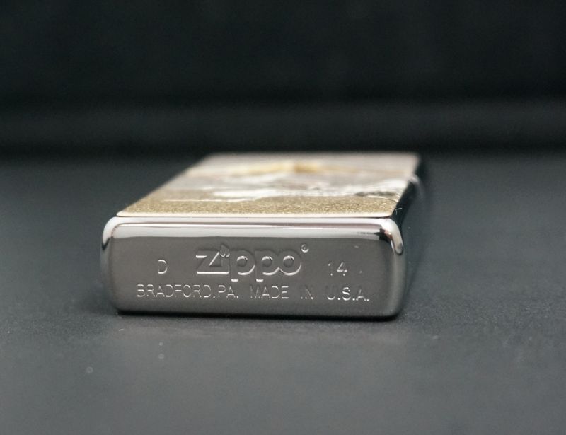 画像: zippo 電鋳板 鶴富士