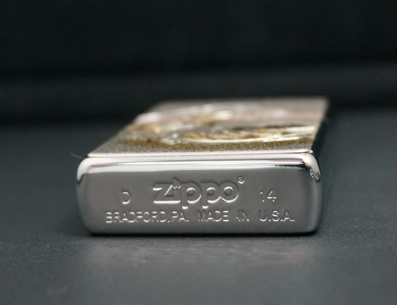 画像: zippo 電鋳板 波富士