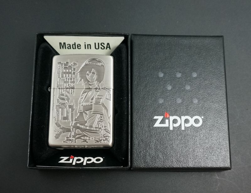 画像: zippo 進撃の巨人 ミカサ