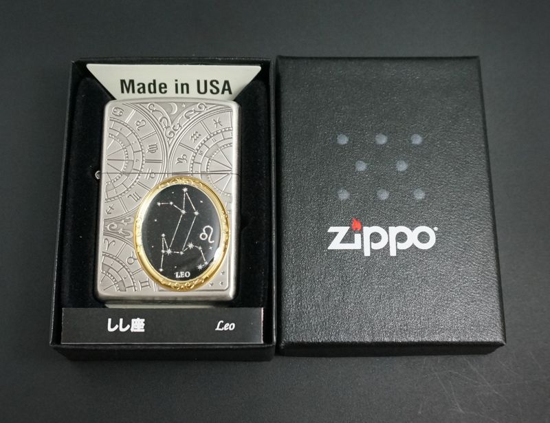 画像: zippo 12星座メタル 獅子座