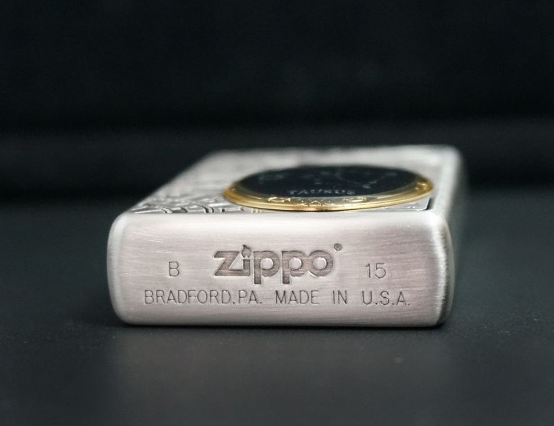 画像: zippo 12星座メタル 牡牛座