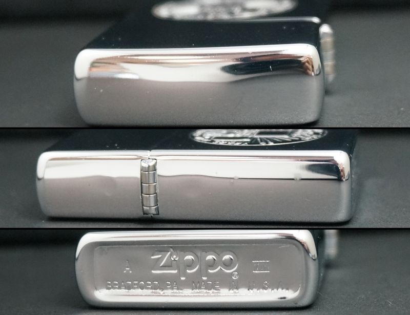 画像: zippo ZIPPO社創業60周年記念 50周年復刻柄 キズ有 1992年製造