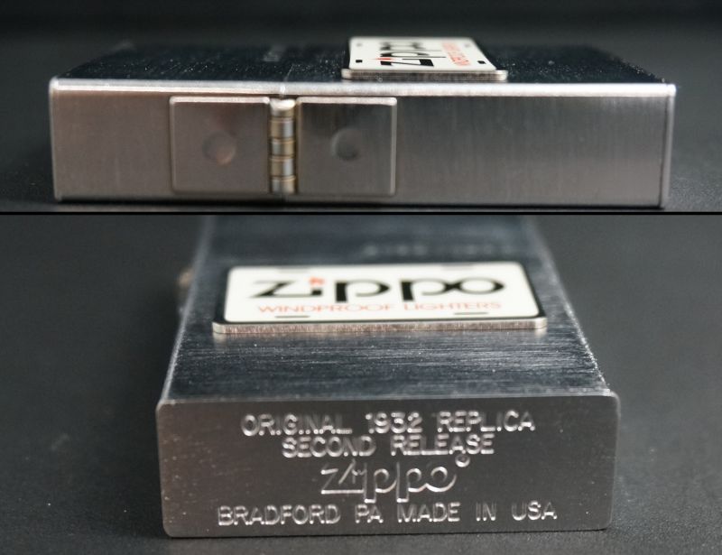 画像: zippo 1932 SECOND REPLICA プレート貼付け