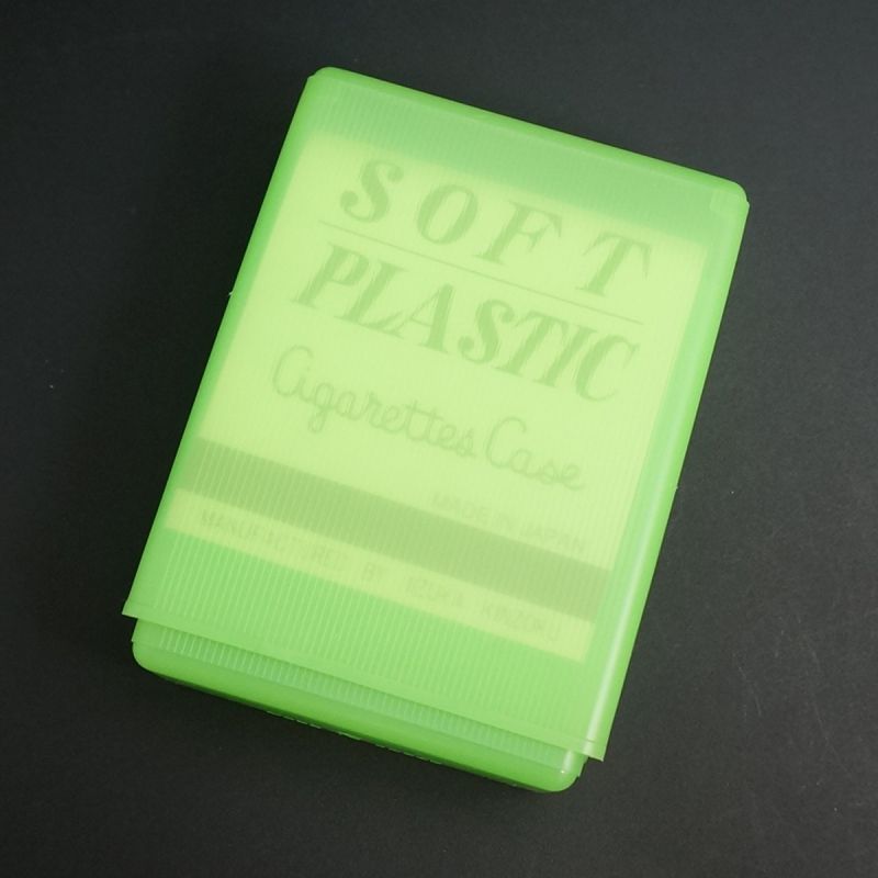 画像1: ソフトプラスチックケース　グリーン