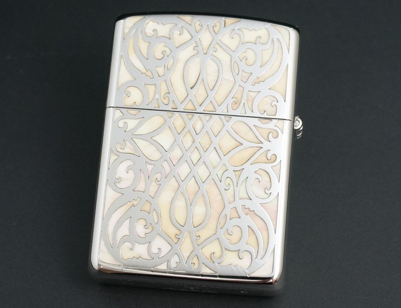 画像: zippo ARMOR シェルアラベスク SV 