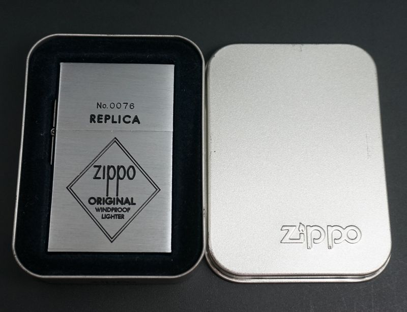 画像: zippo 32 SECOND REPLICA エッチング