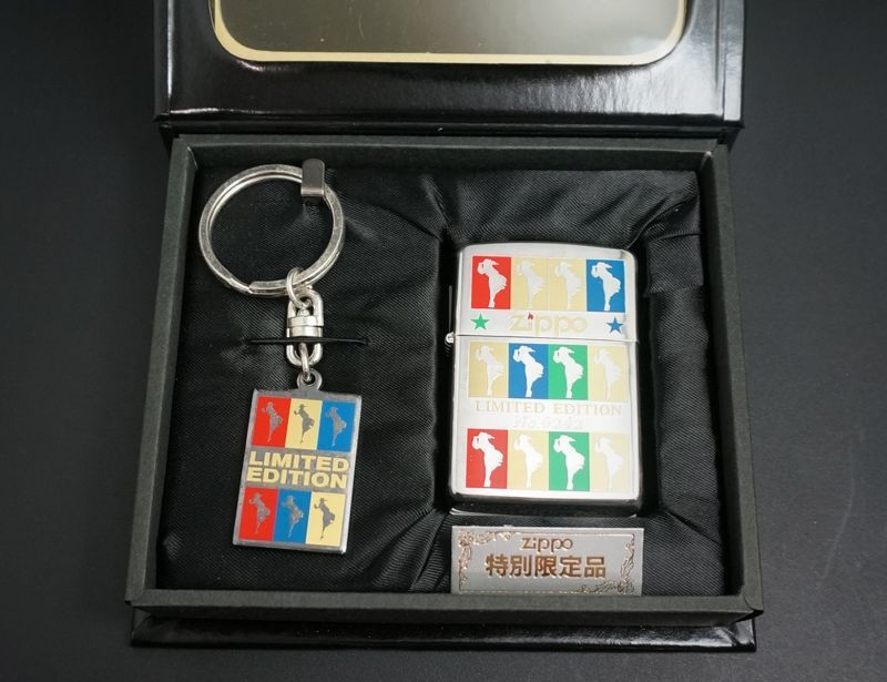 画像: zippo WINDY ミラーデザイン キーホルダーセット 1995年製造 