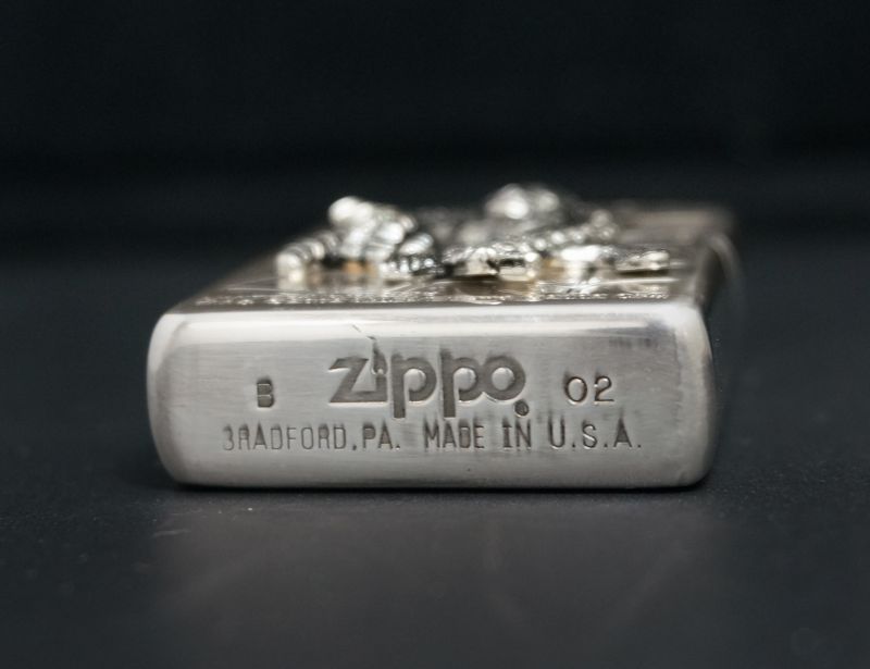 画像: zippo スパイダーマン ウェーブスパイダー 2002年製造