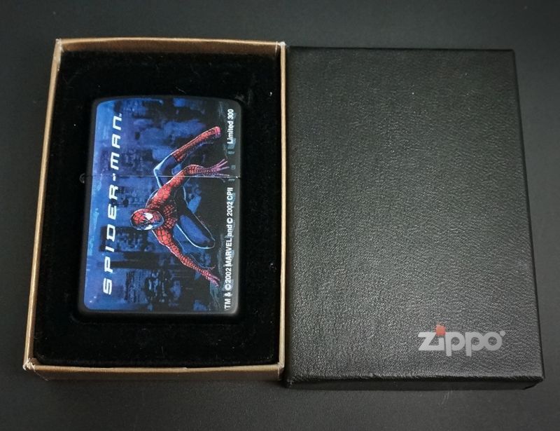 画像: zippo スパイダーマン F　300個限定 2002年製造