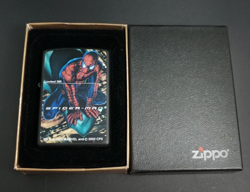 画像: zippo スパイダーマン A　300個限定 2002年製造
