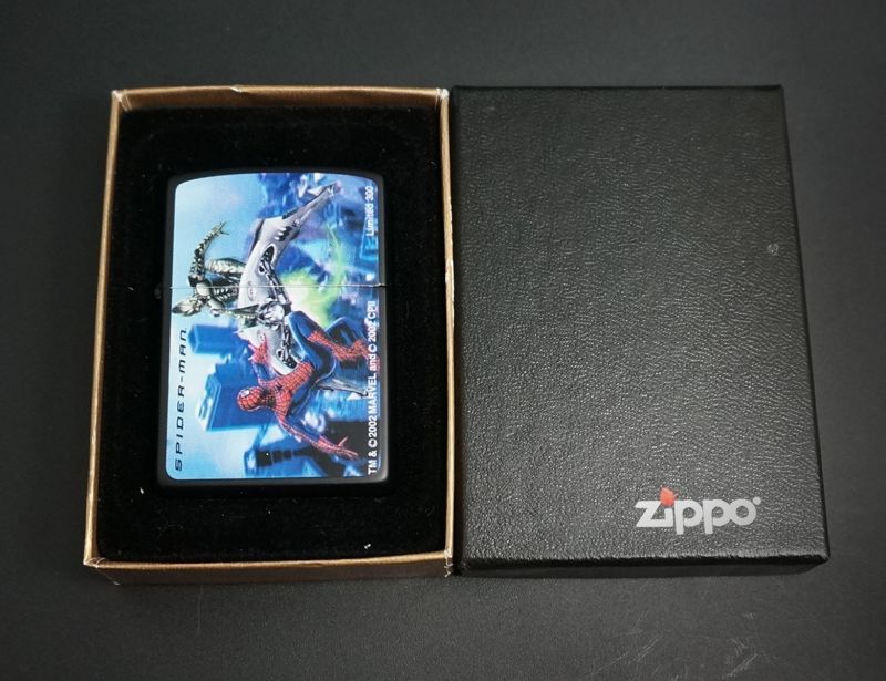 画像: zippo スパイダーマン G　300個限定 2002年製造