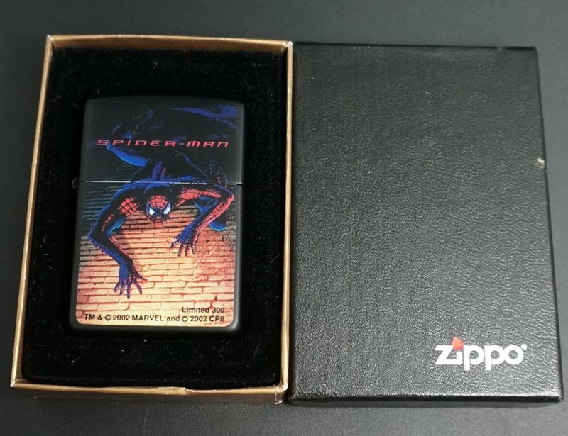 画像: zippo スパイダーマン H　300個限定 2002年製造
