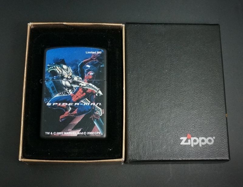 画像: zippo スパイダーマン C　300個限定 2002年製造