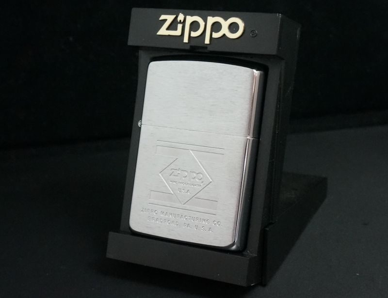 画像: zippo ＃200 ロゴエッチング 1995年製造